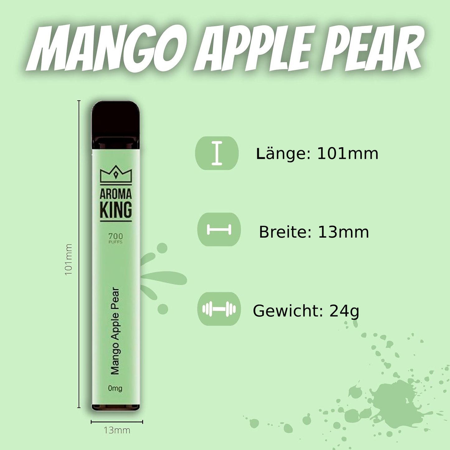 Aroma King - Mango Apple Pear 0