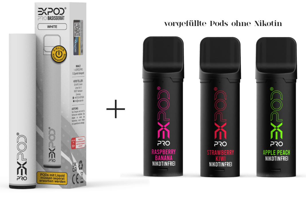 Expod Pro PODS + Basisgerät - StarterSet