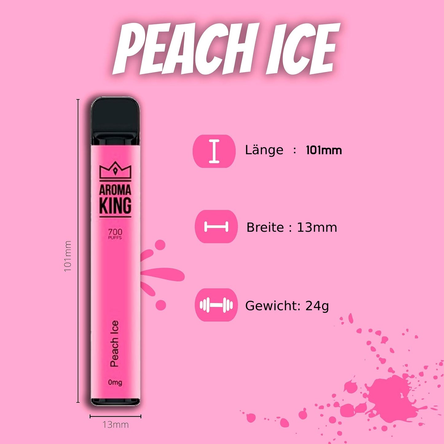 Aroma King - Peach Ice