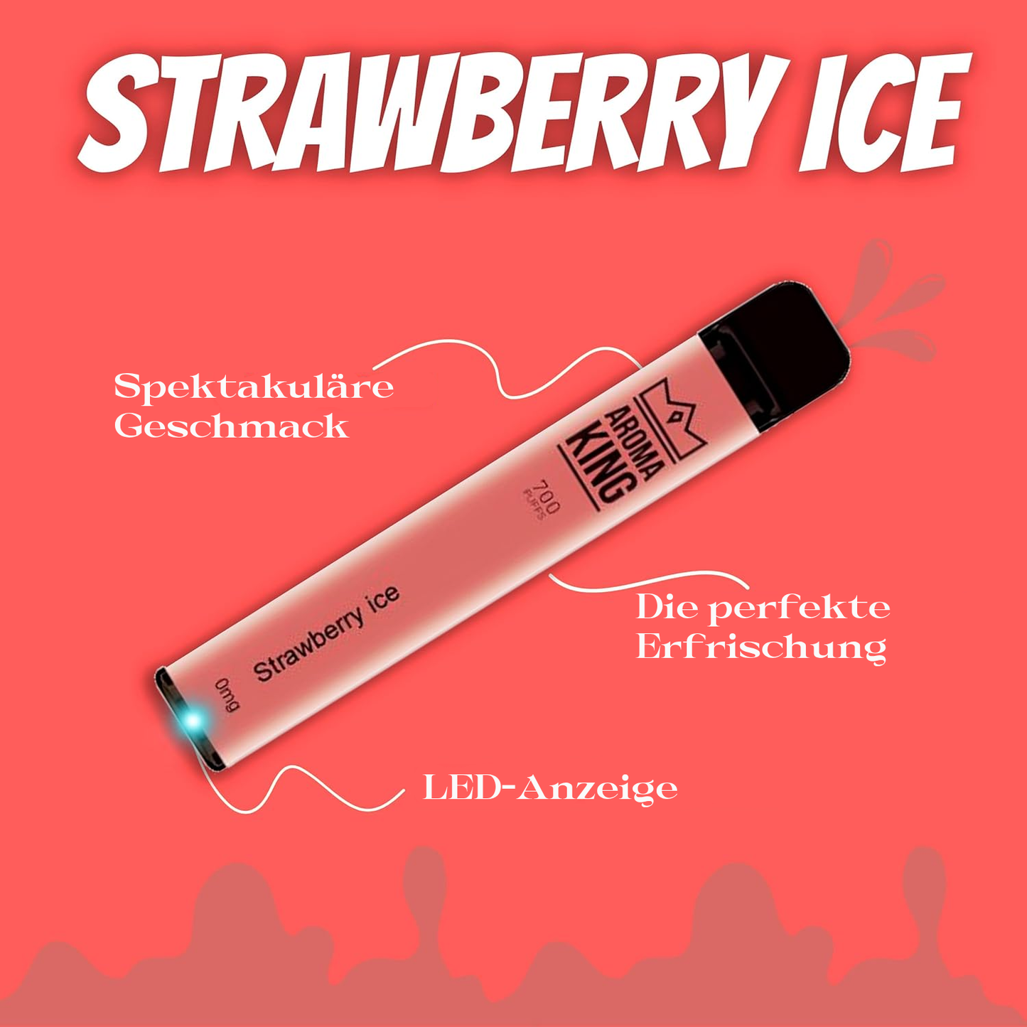 Aroma King  - Strawberry Ice
