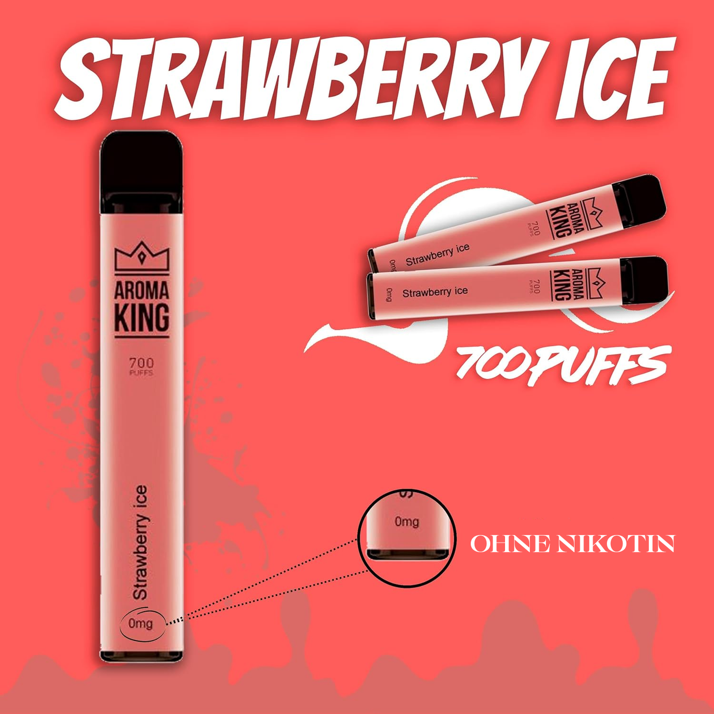 Aroma King  - Strawberry Ice