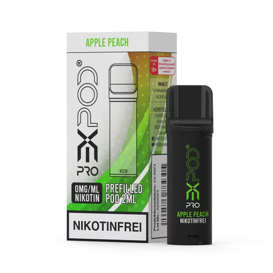 Expod Pro POD 0mg - Apple Peach (nikotinfrei)