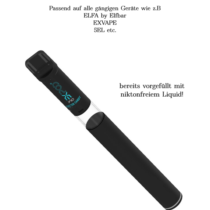 3er Set - Expod Pro POD 0mg - (nikotinfrei)